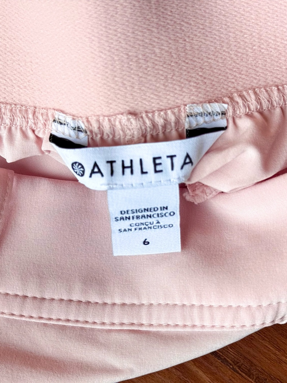 Athleta Light Pink Cargo Track Pants - Picture 12 of 16